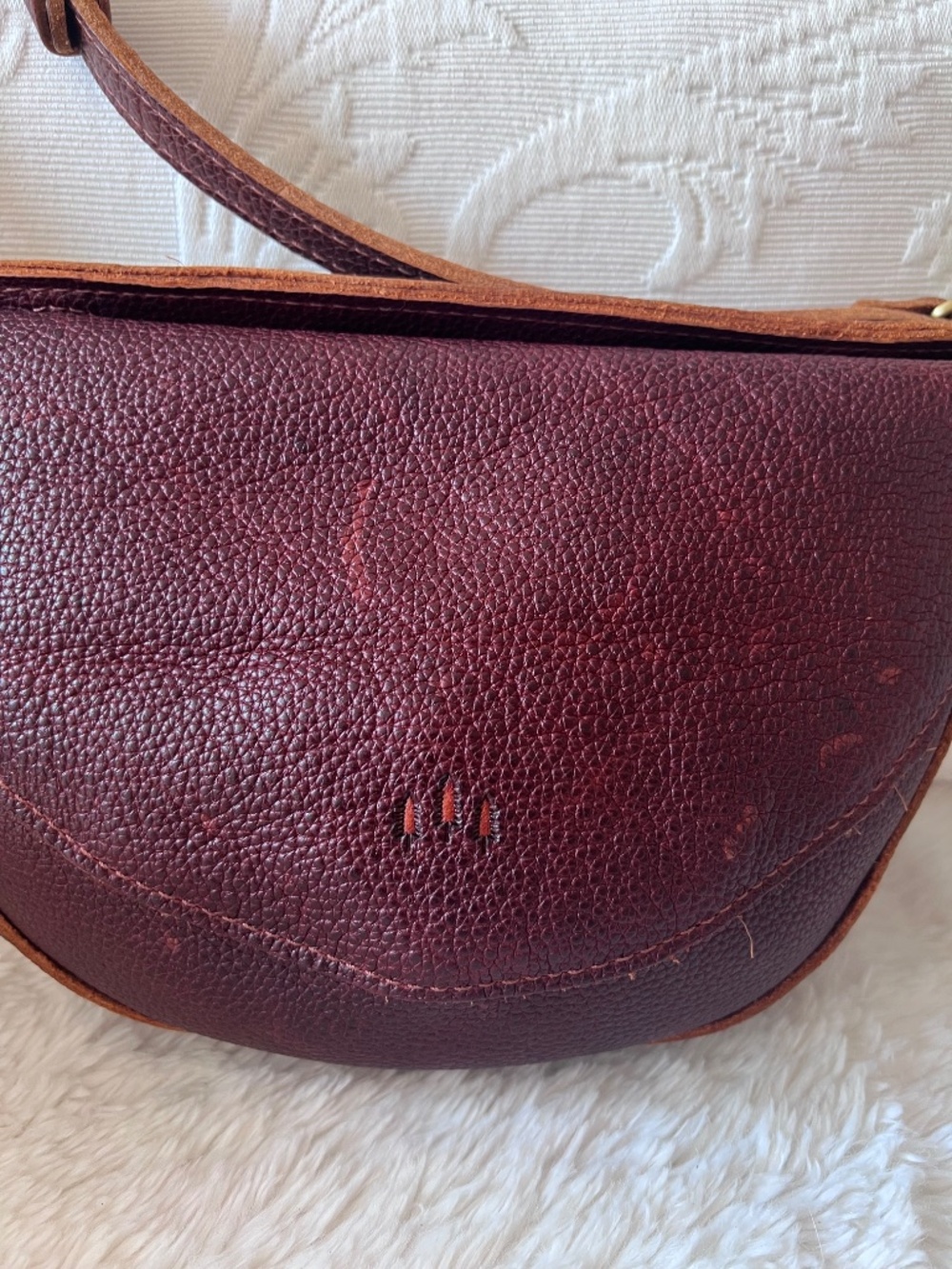 Portland Leather Medium Koala in Nutmeg - Picture 7 of 9